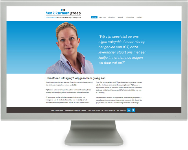 website henk-karman-groep-consultancy